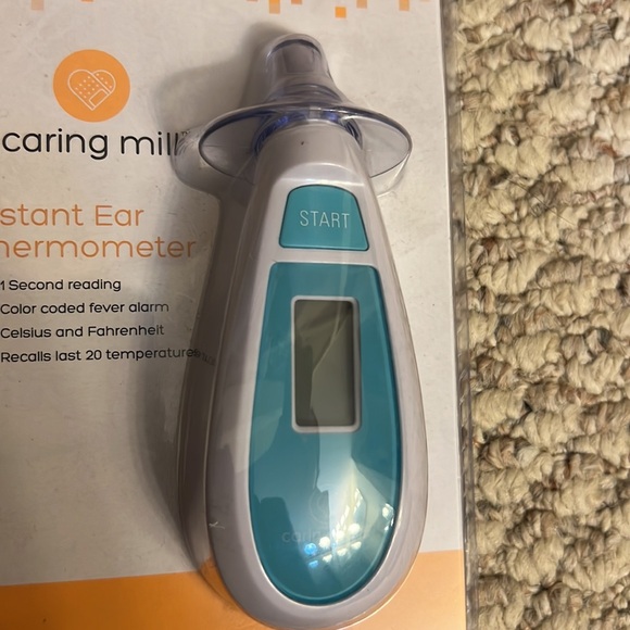 Caring Mill Instant Ear Thermometer, New
In factory sealed packaging - Picture 3 of 10